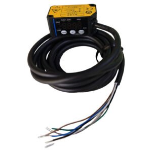 Miniature laser displacement sensor.