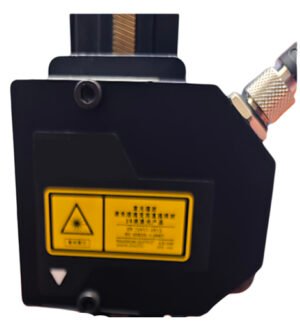 High-precision laser displacement sensor.